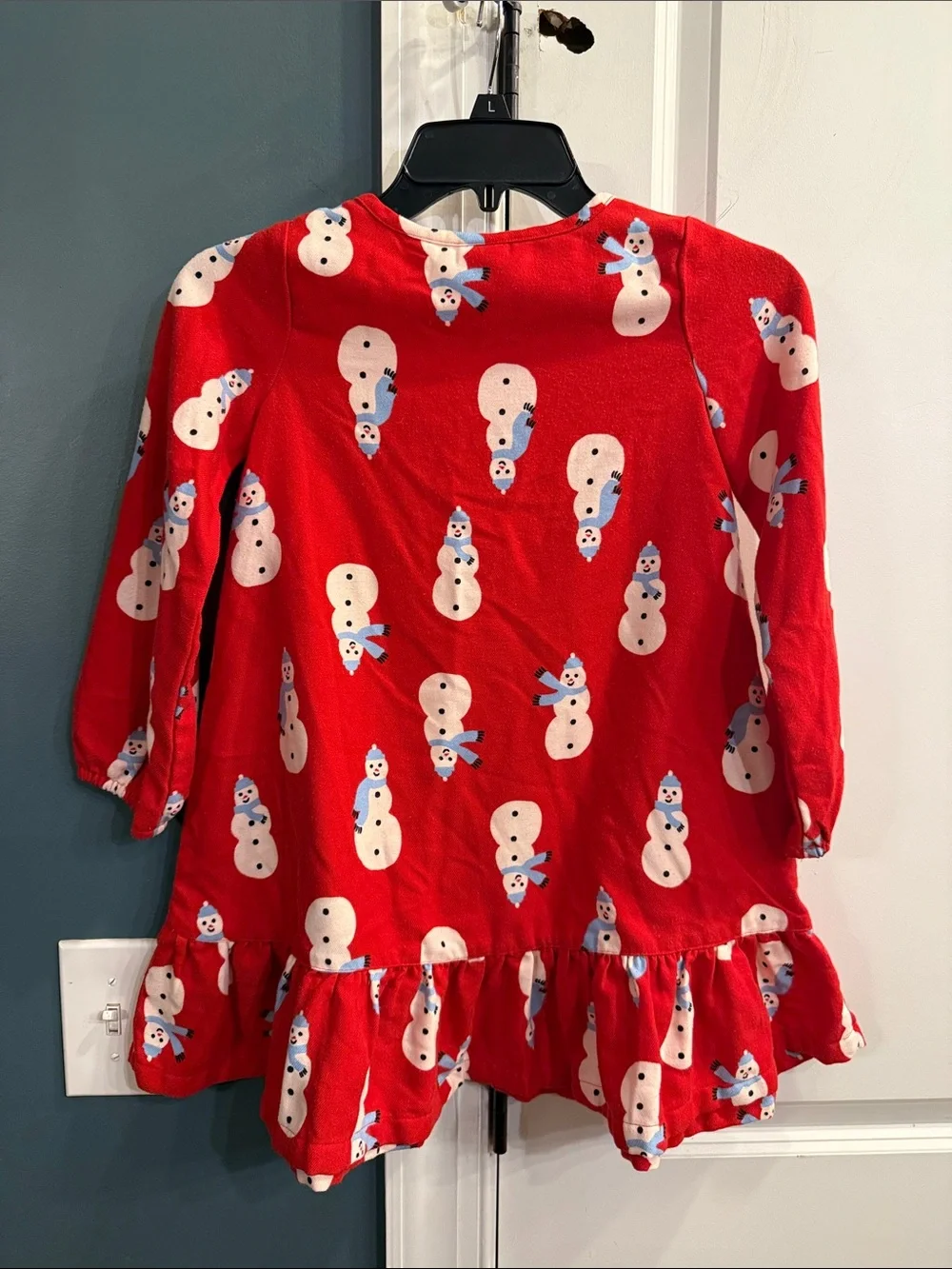 Hanna Andersson Snowman Nightgown - Picture 4 of 5
